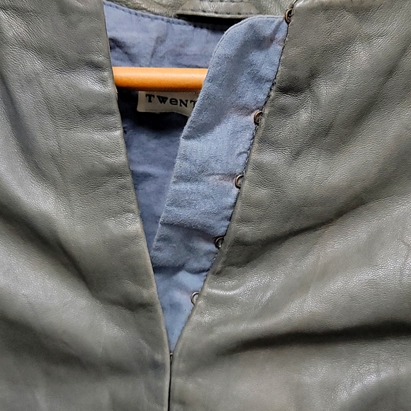 Twenty8twelve sheep leather bolero , size 2 - Picture 2 of 7